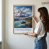 Patagonia Poster | National Park Print | Argentina Wall Art