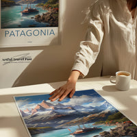 Patagonia Poster | National Park Print | Argentina Wall Art