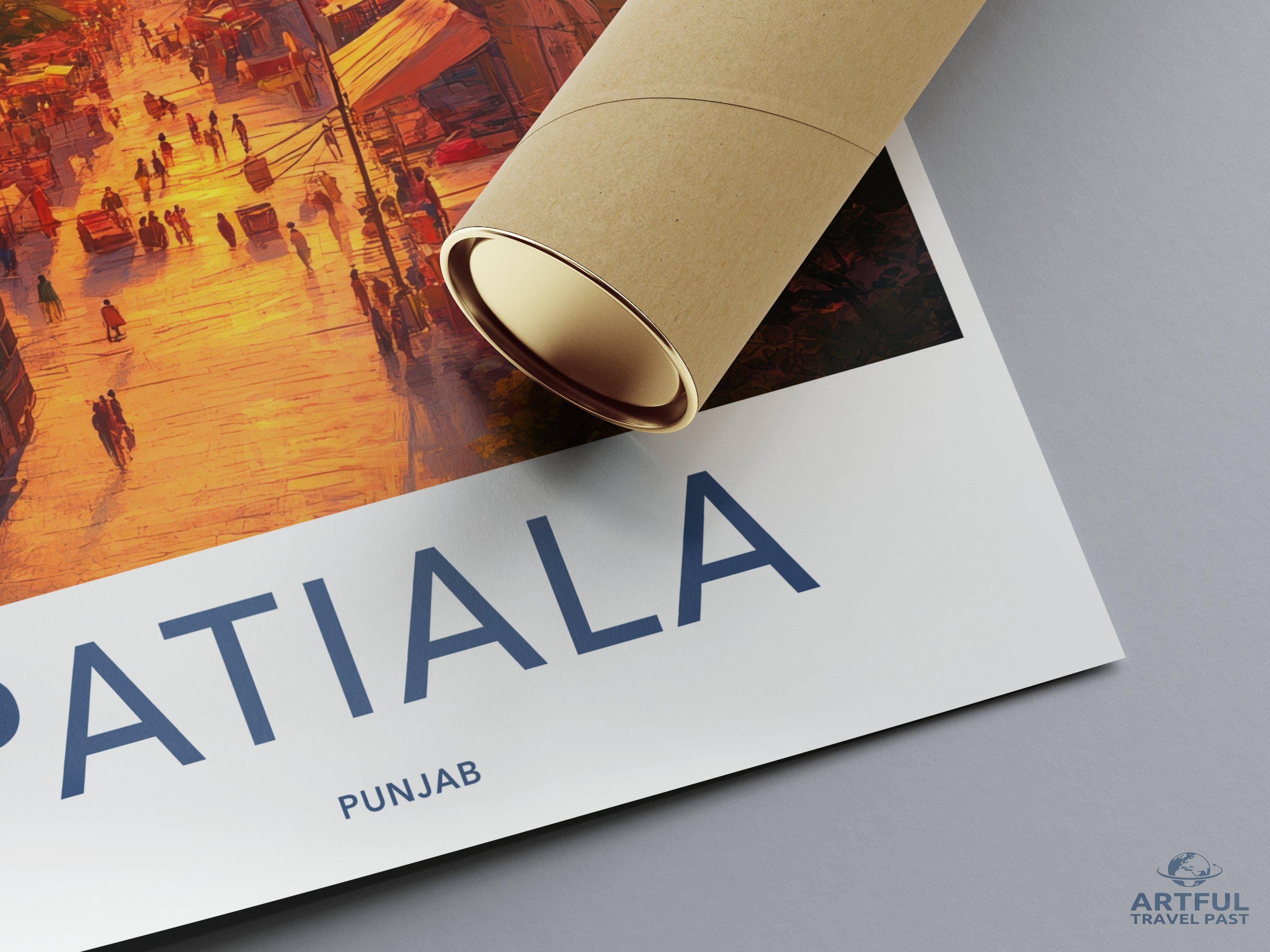 Patiala Poster - Punjab Wall Art