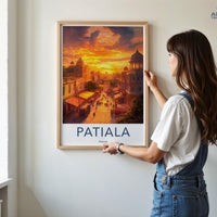 Patiala Poster - Punjab Wall Art