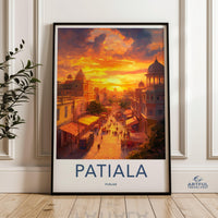 Patiala Poster - Punjab Wall Art