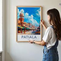 Patiala Poster - Punjab Wall Art