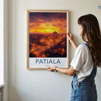 Patiala Poster - Punjab Wall Art