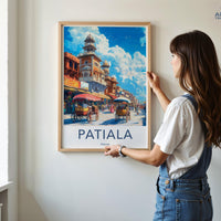 Patiala Poster - Punjab Wall Art
