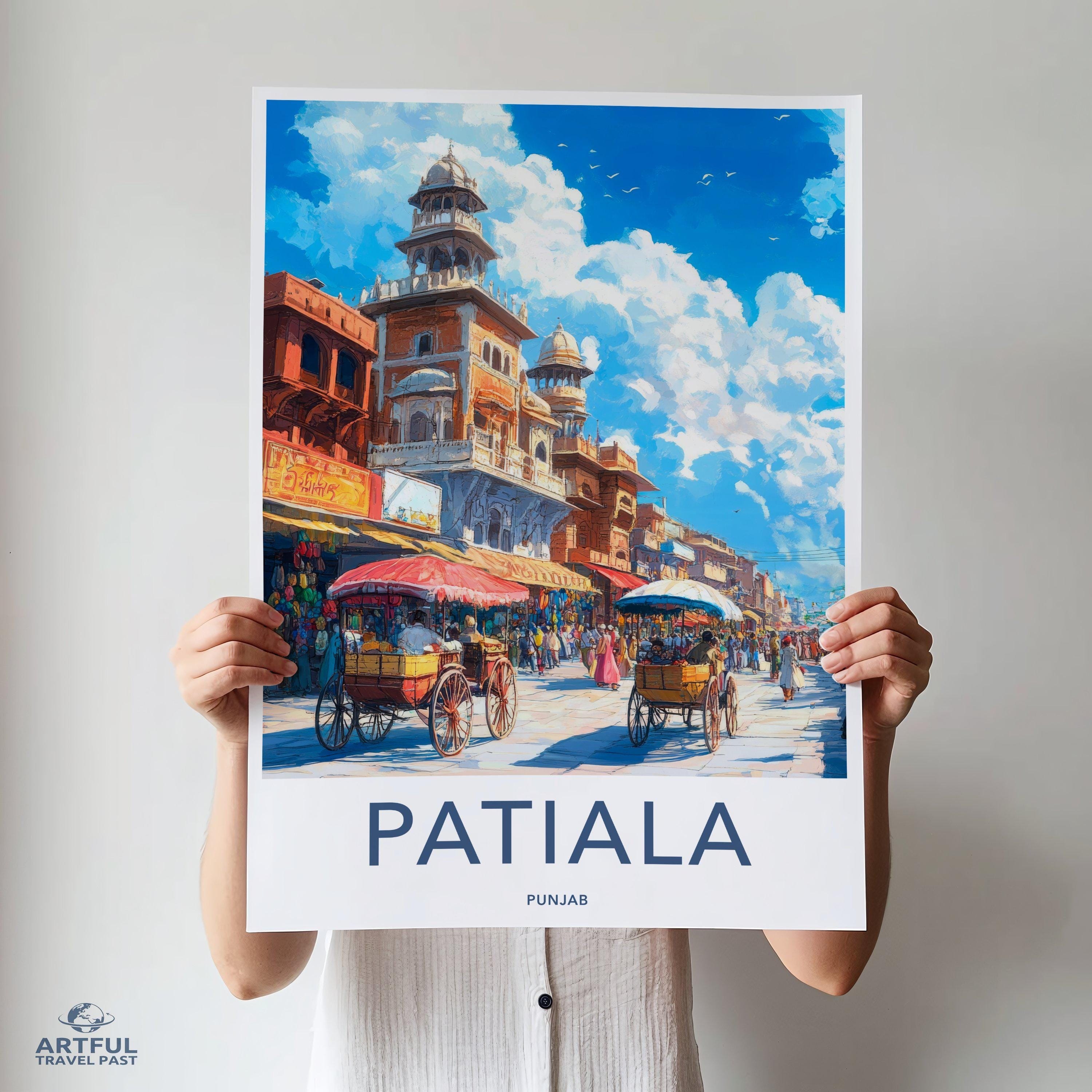 Patiala Poster - Punjab Wall Art