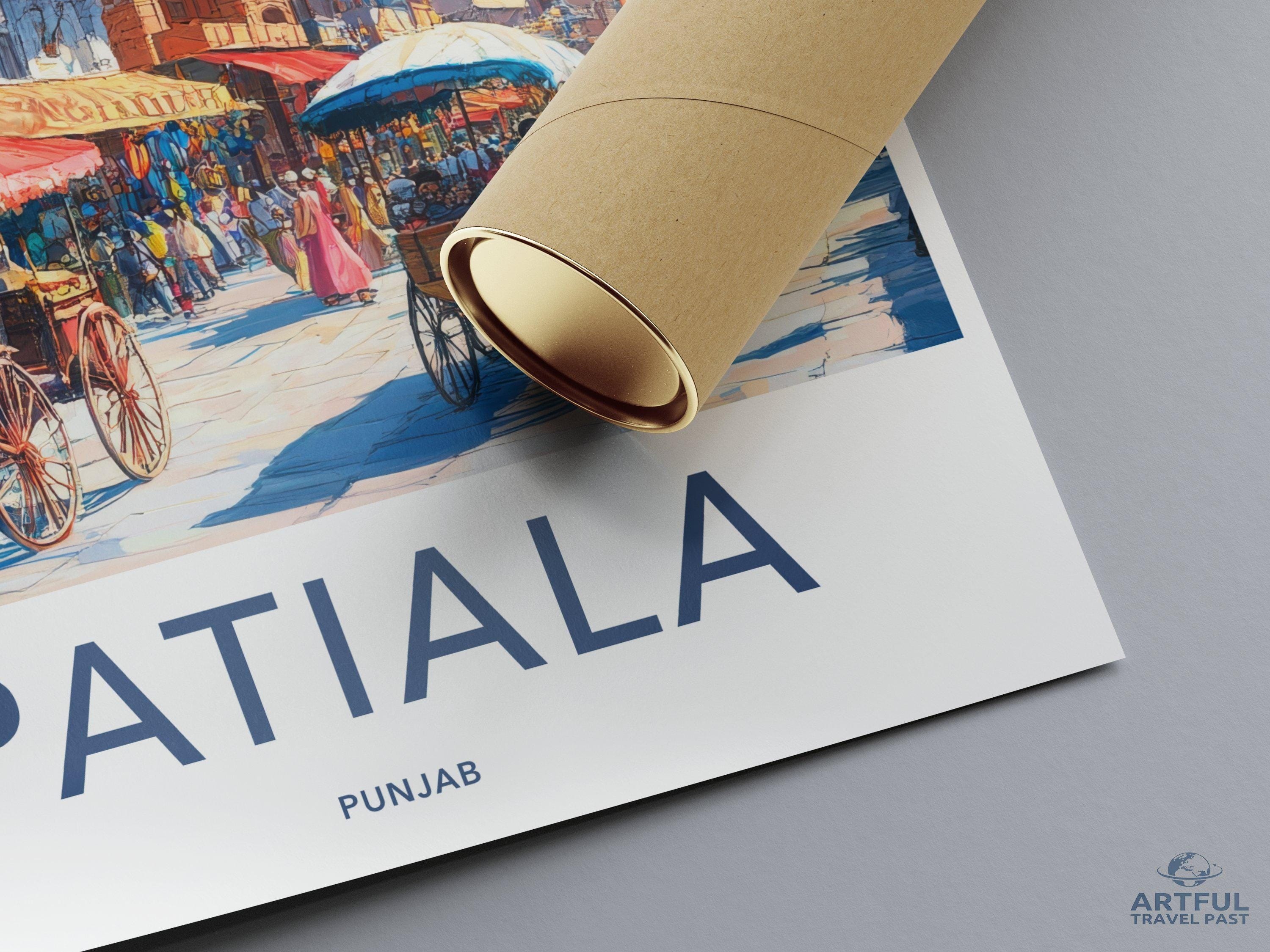 Patiala Poster - Punjab Wall Art