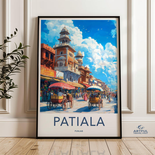 Patiala Poster - Punjab Wall Art
