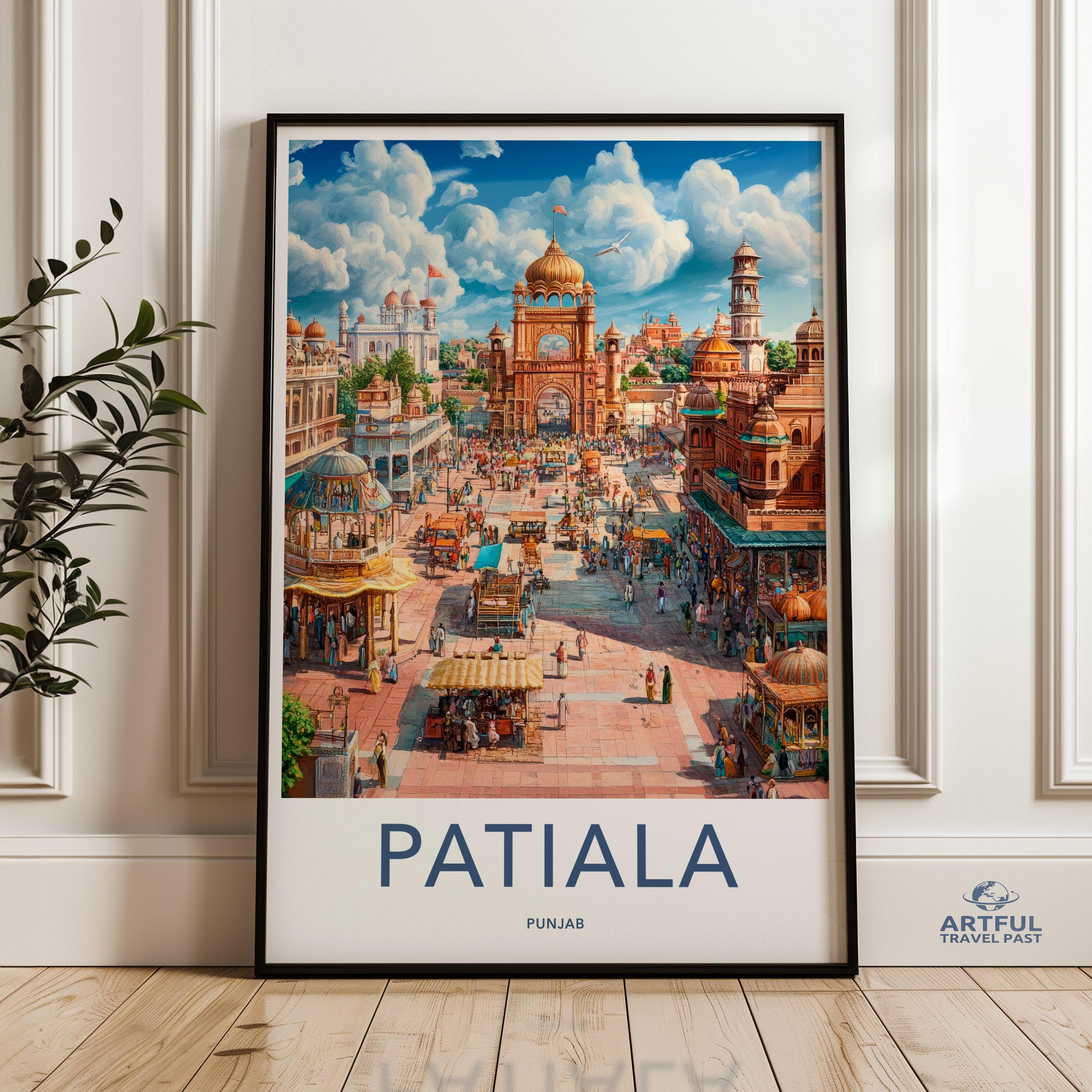 Patiala Poster - Punjab Wall Art