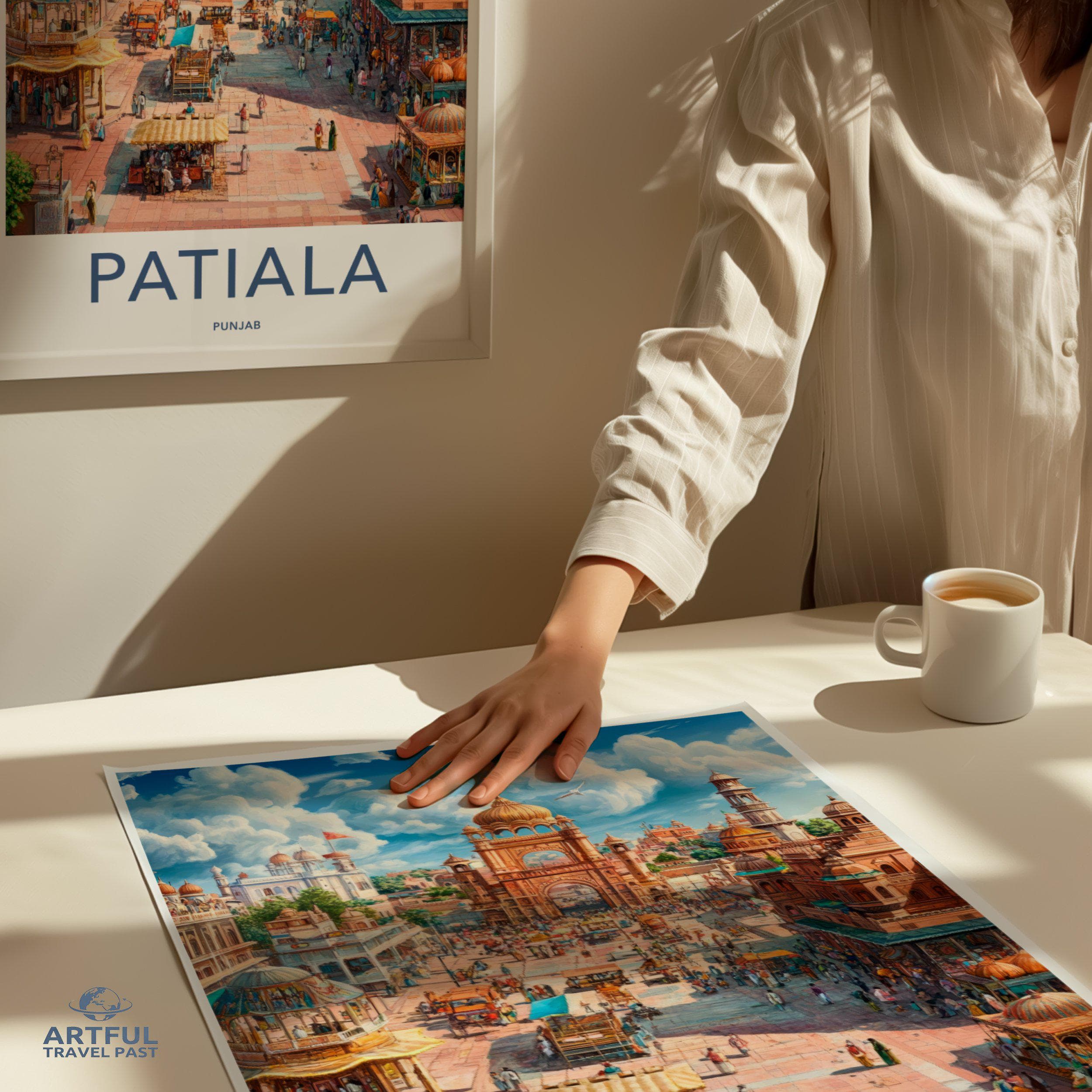 Patiala Poster - Punjab Wall Art