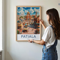 Patiala Poster - Punjab Wall Art