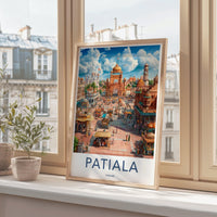 Patiala Poster - Punjab Wall Art