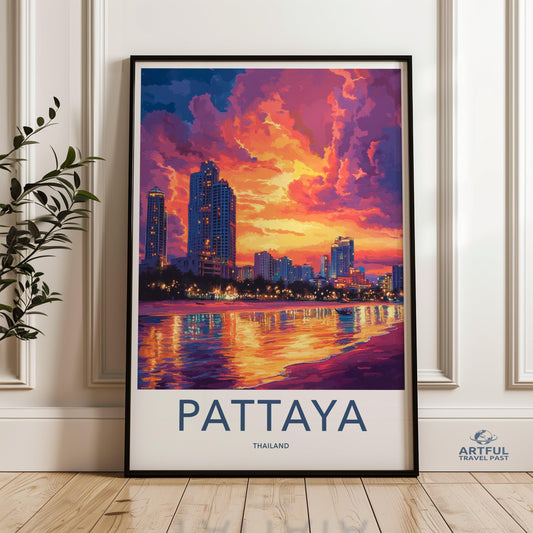 Pattaya Poster - Thailand Wall Art