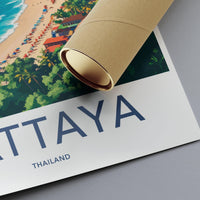 Pattaya Poster - Thailand Wall Art