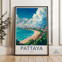 Pattaya Poster - Thailand Wall Art