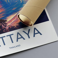 Pattaya Poster - Thailand Wall Art