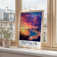 Pattaya Poster - Thailand Wall Art