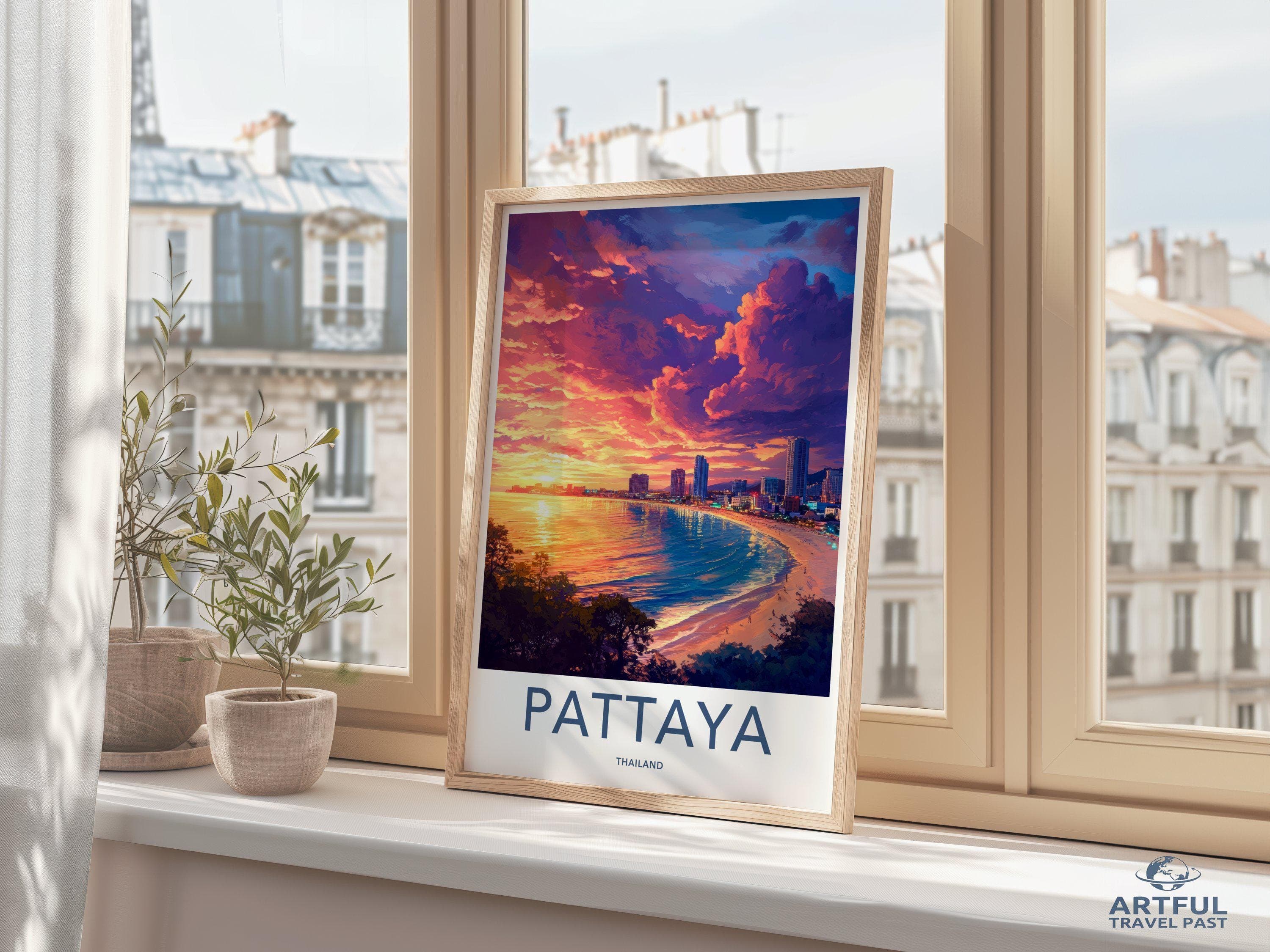 Pattaya Poster - Thailand Wall Art