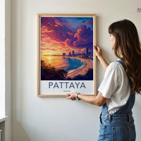 Pattaya Poster - Thailand Wall Art