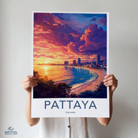 Pattaya Poster - Thailand Wall Art