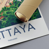 Pattaya Poster - Thailand Wall Art