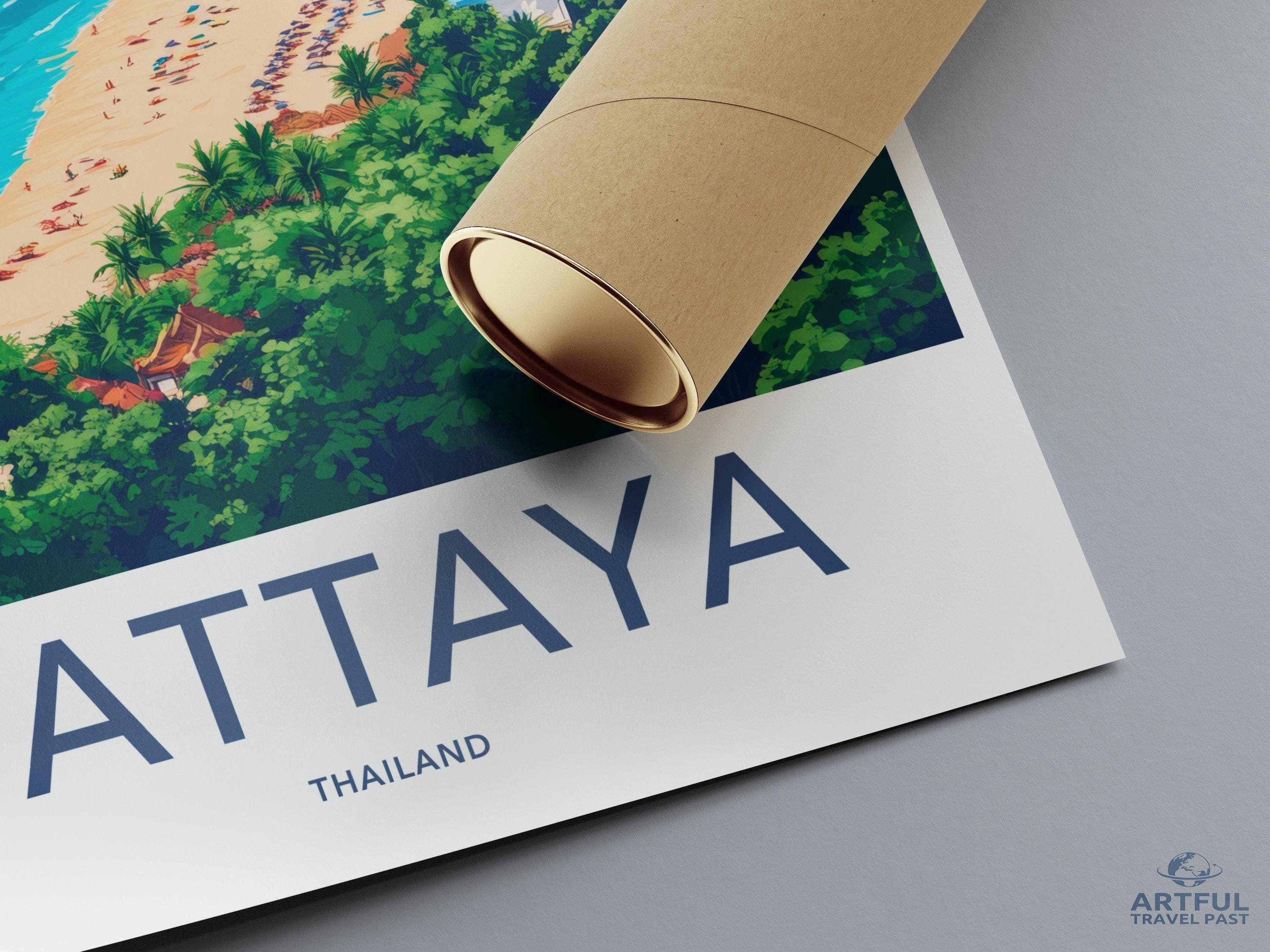 Pattaya Poster - Thailand Wall Art