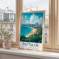 Pattaya Poster - Thailand Wall Art