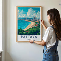 Pattaya Poster - Thailand Wall Art