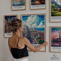 Pattaya Poster | Thailand Wall Art | Asia Decor