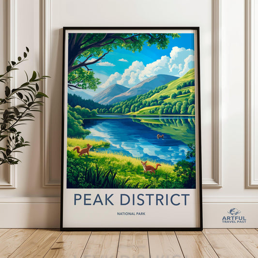 Peak District National Park Poster