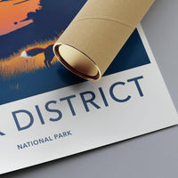 Peak District National Park Poster - England Wall Art