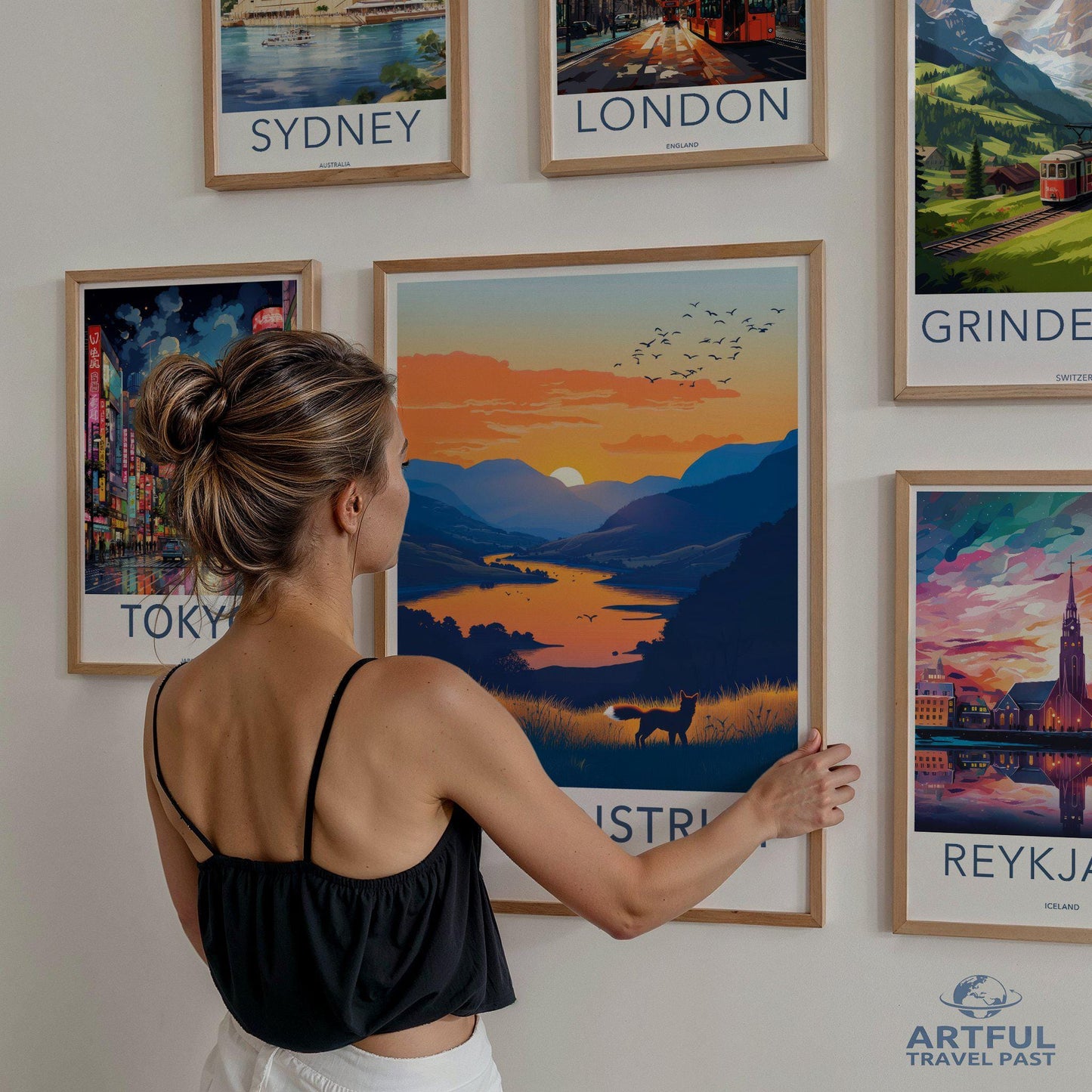 Peak District National Park Poster - England Wall Art