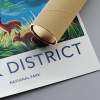 Peak District Poster - England Wall Art