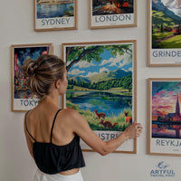 Peak District Poster - England Wall Art