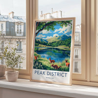 Peak District Poster - England Wall Art