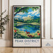 Peak District Poster - England Wall Art