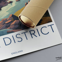 Peak District Poster - England Wall Art