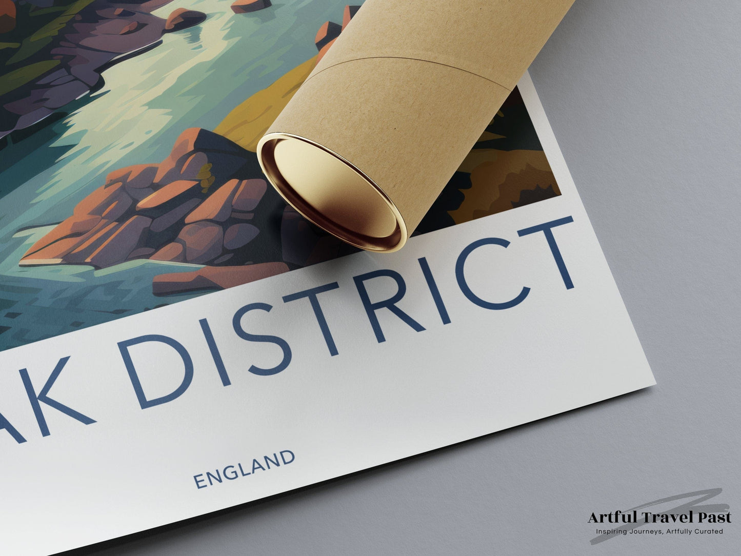 Peak District Poster - England Wall Art