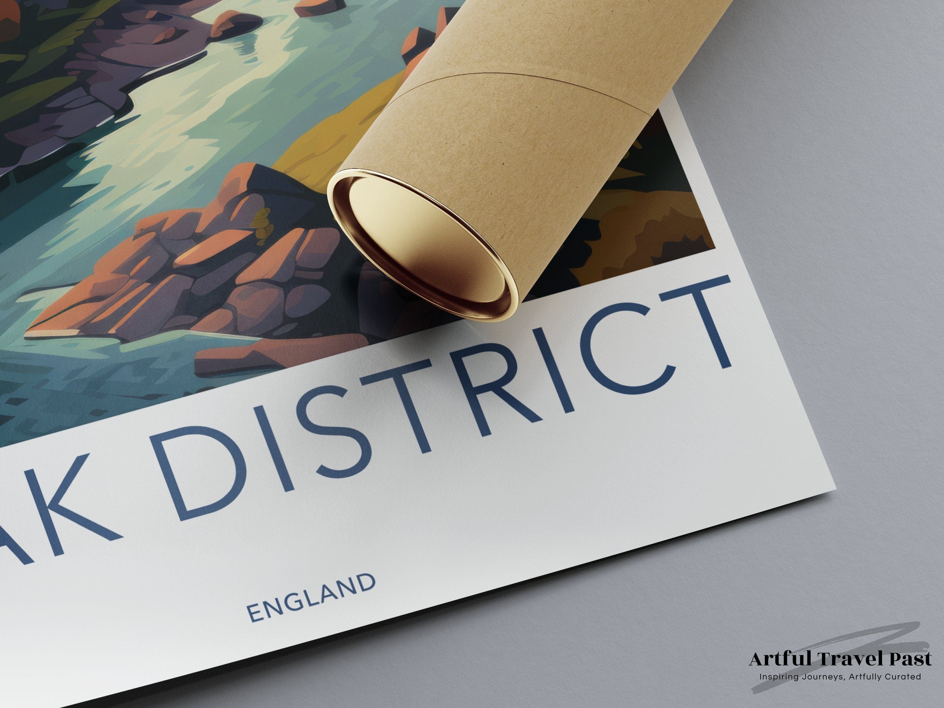 Peak District Poster - England Wall Art