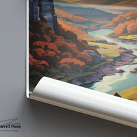 Peak District Poster - England Wall Art