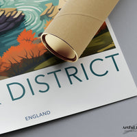Peak District Poster - England Wall Art