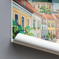 Pécs Poster - Hungary Wall Art