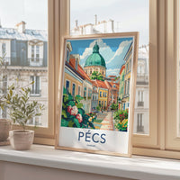 Pécs Poster - Hungary Wall Art