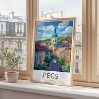 Pécs Poster - Hungary Wall Art