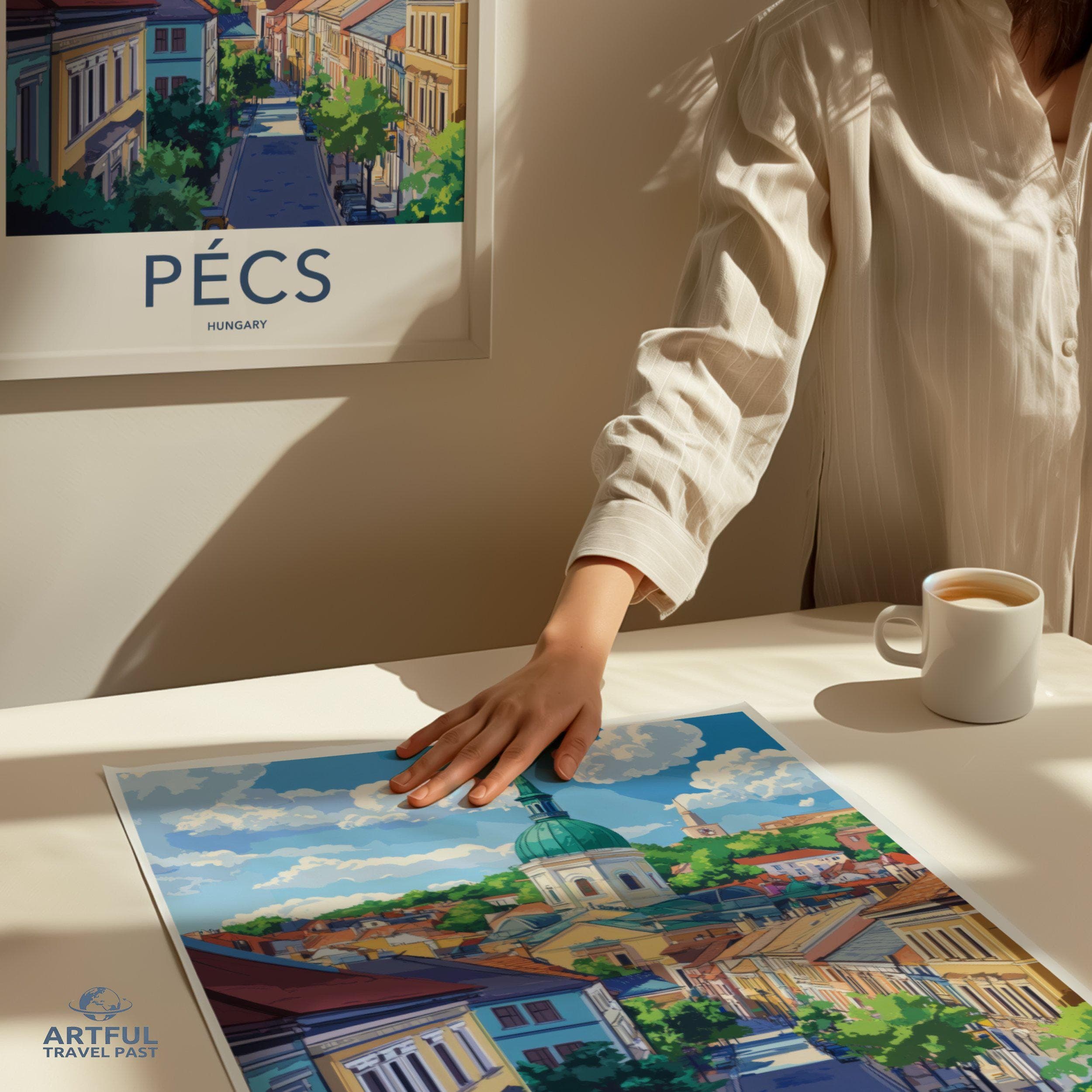 Pécs Poster - Hungary Wall Art