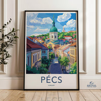 Pécs Poster - Hungary Wall Art