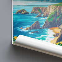Pembrokeshire Poster - Wales Wall Art
