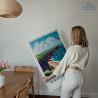 Pembrokeshire Poster - Wales Wall Art