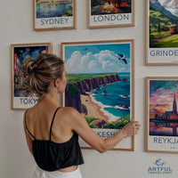 Pembrokeshire Poster - Wales Wall Art