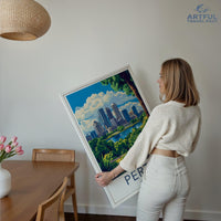 Perth Poster | Australia Wall Art | Australia Decor