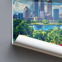 Perth Poster | Australia Wall Art | Australia Decor